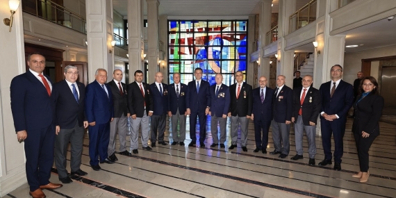 İmamoğlu gazileri ağırladı