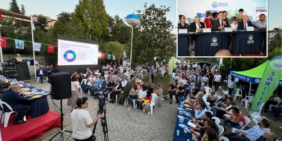 Oktay Aksu, Bahçeköy halkıyla buluştu