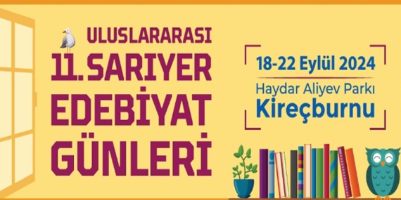 Uluslararası 11. Sarıyer Edebiyat Günleri başlıyor