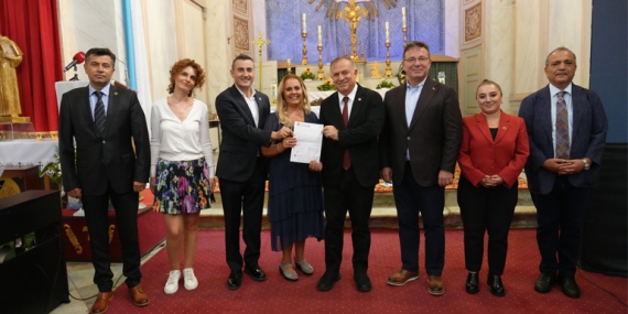 Santa Maria Kilisesi’nde dostluk konseri