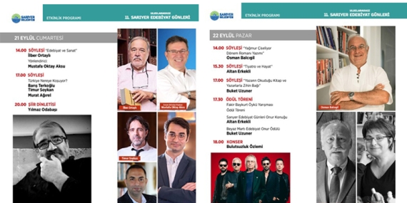 Sarıyer’de hafta sonu dopdolu geçecek