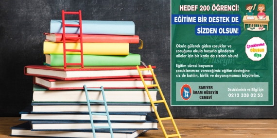 Sarıyer’de eğitime farkındalık adımı!