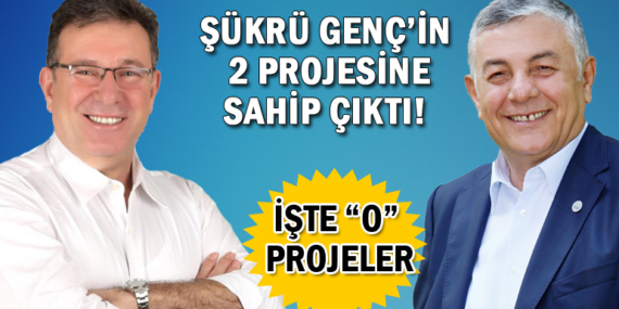 Oktay Aksu, Şükrü Genç’in 2 projesine sahip çıktı!