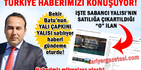 Türkiye haberimizi konuşuyor! İşte olay yaratan “o” satış ilanı!