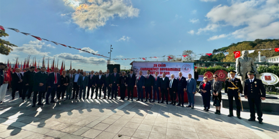 Sarıyer’de 29 Ekim Cumhuriyet Bayramı töreni