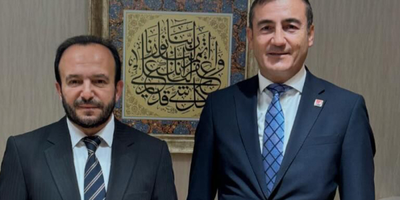 CHP İlçe Başkanı Mehmet Kubat’tan Sarıyer Müftüsü’ne ziyaret!