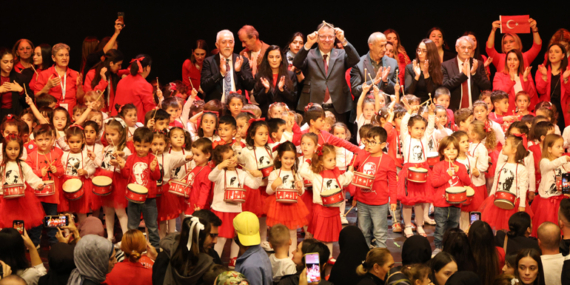 Çocukların Cumhuriyet coşkusu BKSM’de yaşandı