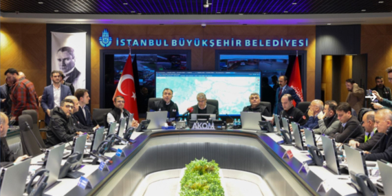 Sarıyer’de rekor yağış!