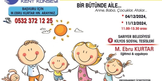 Sarıyer Kent Konseyi eğitimlerine devam ediyor