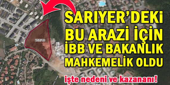 Uskumruköy’de İBB ile Çevre Şehircilik Bakanlığı mahkemelik oldu! İşte davanın nedeni ve kazanan tarafı!