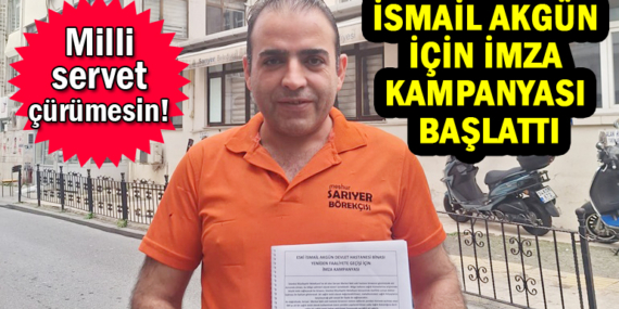 İsmail Akgün Hastanesi için esnaf imza kampanyası başlattı!