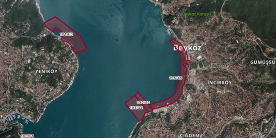 İstanbul Boğazı tapulu çıktı! İşte Sarıyer, Beykoz, Üsküdar ve Beşiktaş’ta deniz tapulu parseller ve büyüklükleri!