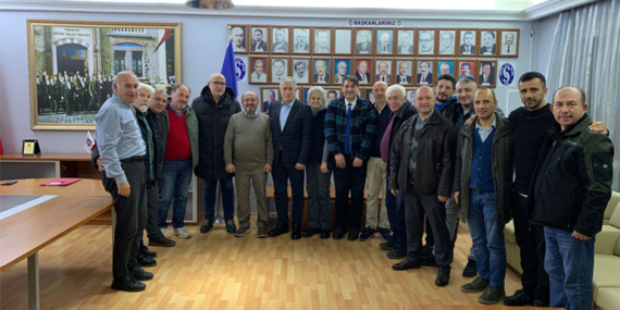 SarıPlatform’dan Salih Bayraktar’a ziyaret