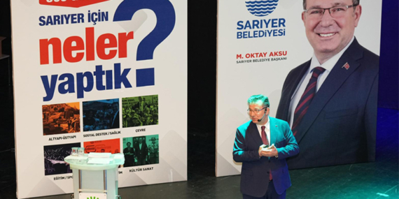 Başkan Aksu, Sarıyer’de hizmet dolu 300 günü anlattı