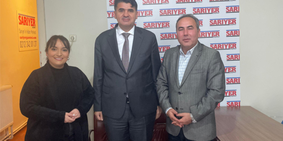 Ömer Kalaylı’dan gazetemize ziyaret