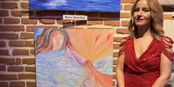 Berna Gencebay İstanbul’un Efsaneleri sergisinde