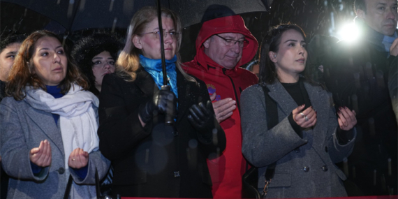 Oktay Aksu, 6 Şubat depremi anma programlarına katıldı