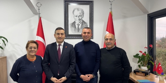 CHP Sarıyer’den Serdal Doğan’a ziyaret