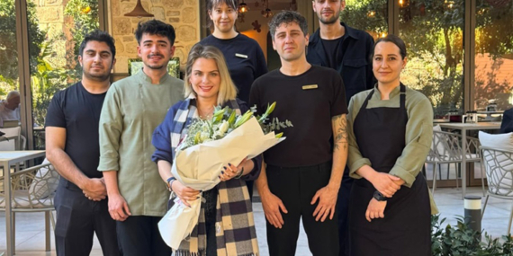 Doğum gününe başarılı şeflerden özel pasta