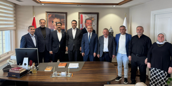 Halil İbrahim Kurşun’a hayırlı olsun ziyareti