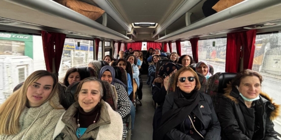 Kadınlar Günü kültür gezisi ile renklendi