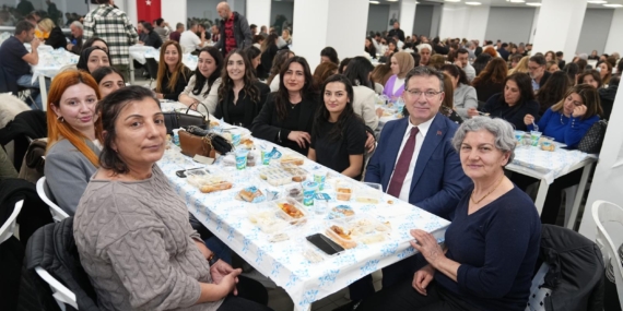 M. Oktay Aksu çalışanlarıyla iftarda bayramlaştı