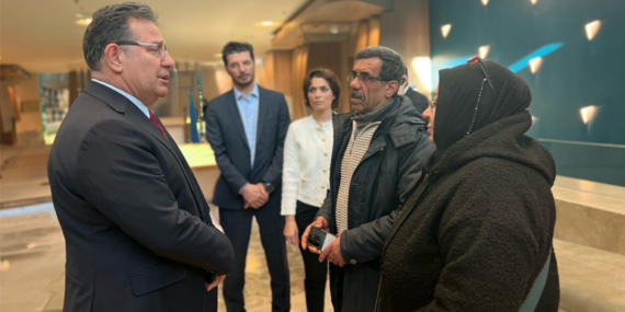 Başkan Aksu’dan Ece Gürel’e hastane ziyareti