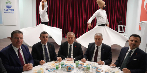 Sarıyer protokolü iftarda buluştu