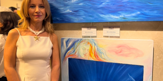 Berna Gencebay Pera Palas’ta Düşler Sergisi’nde