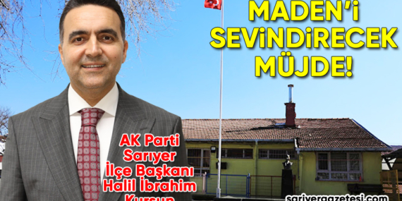 Halil İbrahim Kurşun’dan Maden Mahallesi’ne okul müjdesi!
