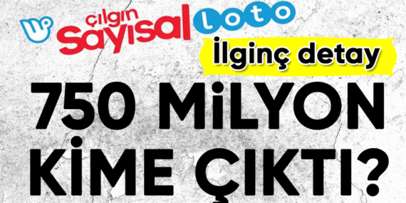 Sayısal Loto’da 750 milyon kime, nereye çıktı? Kafa karıştıran detay!