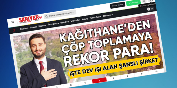 Kağıthane haberimizi konuşuyor!