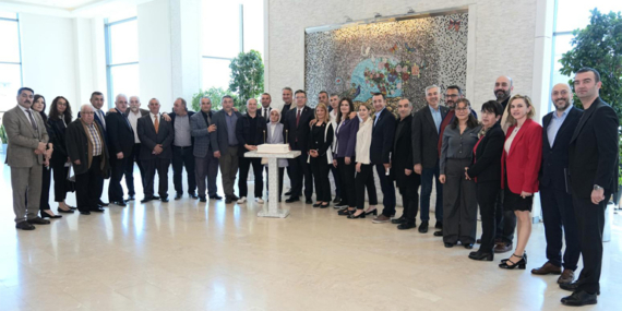 Oktay Aksu muhtarlarla buluştu