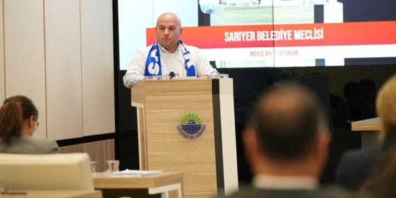 Ali Yaman mecliste Sarıyer formasıyla konuştu