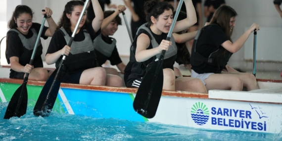 Sarıyer’de nefes kesen yarışma!