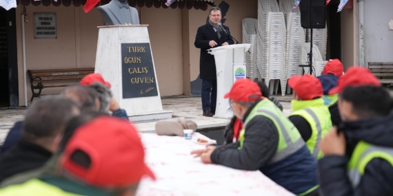 Aksu: “Emek en yüce değerdir”