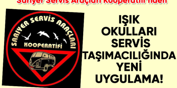 Ayazağa Işık Okulları’nda öğrenci servisi taşımacılığında yeni uygulama!