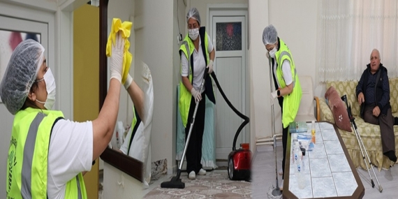 Sarıyer’de yaşlı ve engellilere temizlik hizmeti