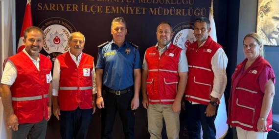 Kızılay’dan Şinasi Yüzbaşıoğlu’na ziyaret