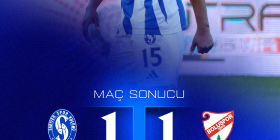 Sarıyer 1-1 Boluspor  2. Hafta Maç ÖZETİ