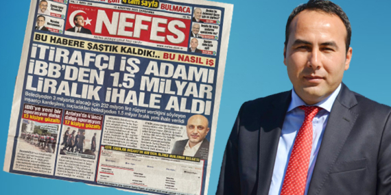 Sarıyer Gazetesi’nin özel haberi  NEFES’e manşet oldu!