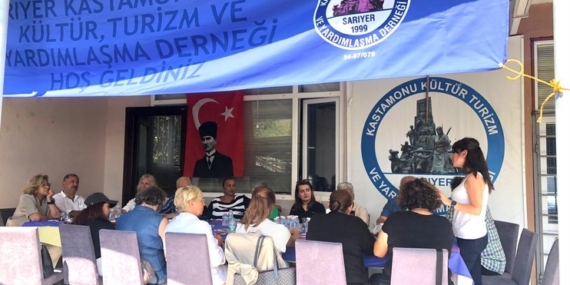 Sarıyer Kastamonulular Kültür Turizm ve Yardımlaşma Derneği buluşması