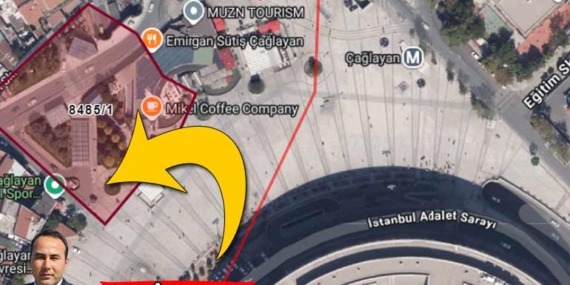 Kağıthane’deki milyarlık 4 arsa devlete geçti! Çağlayan Adliyesi karşısındaki parsel, metrekaresi 280 bin liradan 176 milyona Hazine’nin oldu!
