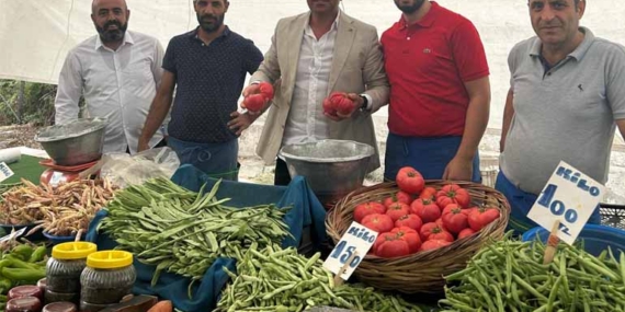 Kocataş’ın semt pazarı kuruldu