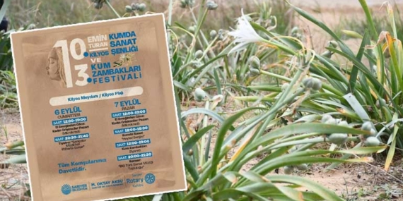 Sarıyer Rotary’den Kum Zambakları Festivali’ne anlamlı destek