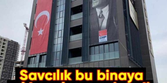 Sarıyer’deki CHP İl Binası’na el konulması istendi!