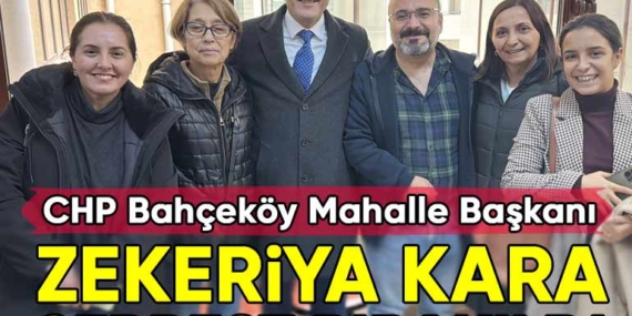 CHP Bahçeköy Mahalle Başkanı Zekeriya Kara serbest bırakıldı!