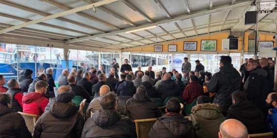 Balıkçı reisleriyle Sarıyer’de istişare toplantısı