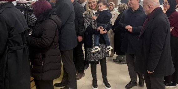 Merve Mermer ve Aslan Bebek’ten iftar yemeği