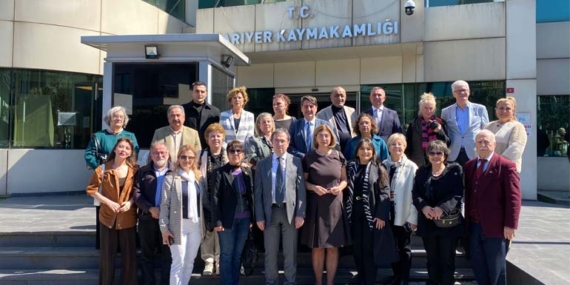 Sarıyer Kent Konseyi’nden Metin Maytalman’a ziyaret